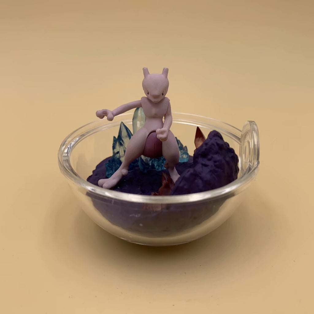 Pokemon Terrarium Clear Pokeball Micro Scene Blind Box Figure Set