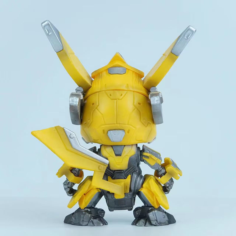 Pokemon Mecha Pikachu Bumblebee Armor Crossover