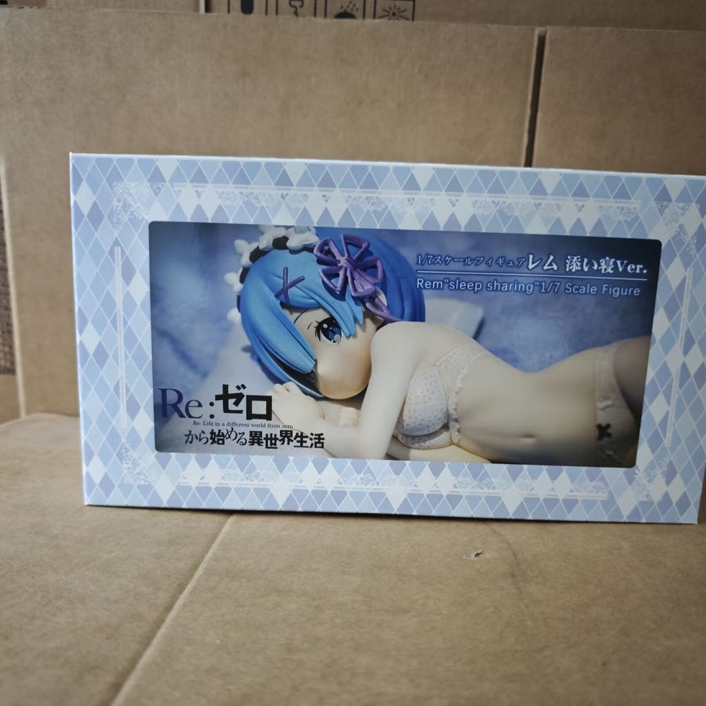 Re:Zero Rem Sleeping Lingerie GK Statue