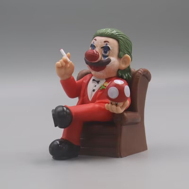 Joker super Mario Godfather suit set figure