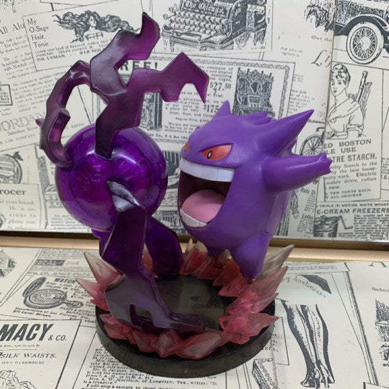 Pokemon Gengar Shadow Ball Diorama GK Statue