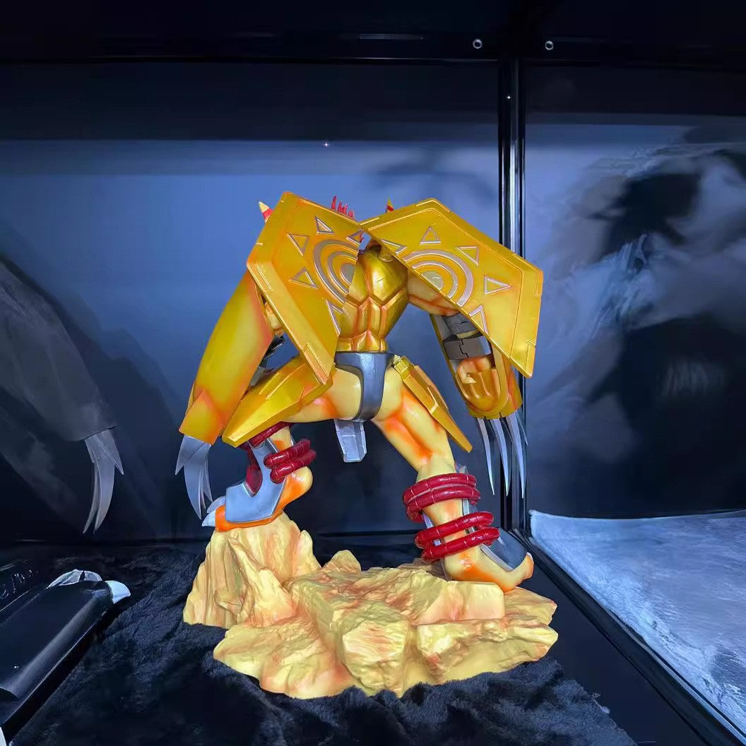 Digimon WarGreymon BlackWarGreymon GK statue