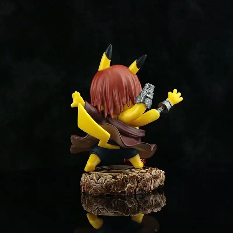 Pokemon × Naruto Crossover Pikachu Cos Nagato Akatsuki GK Statue