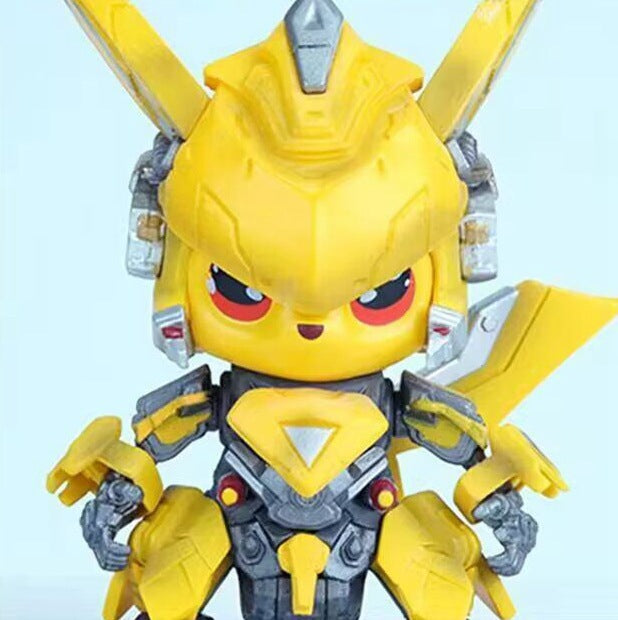 Pokemon Mecha Pikachu Bumblebee Armor Crossover