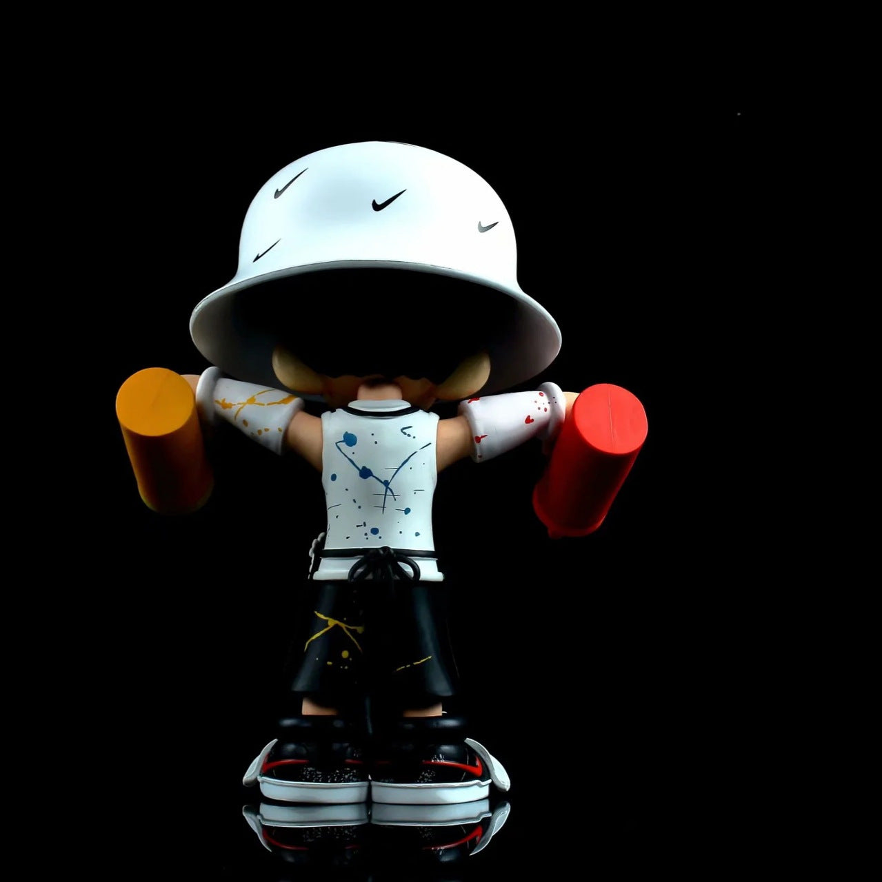 G-Dragon Graffiti Daisy Replacement Shoes Creative Birthday Gifts Men's and Women's Model Ornaments Box Set Handmade