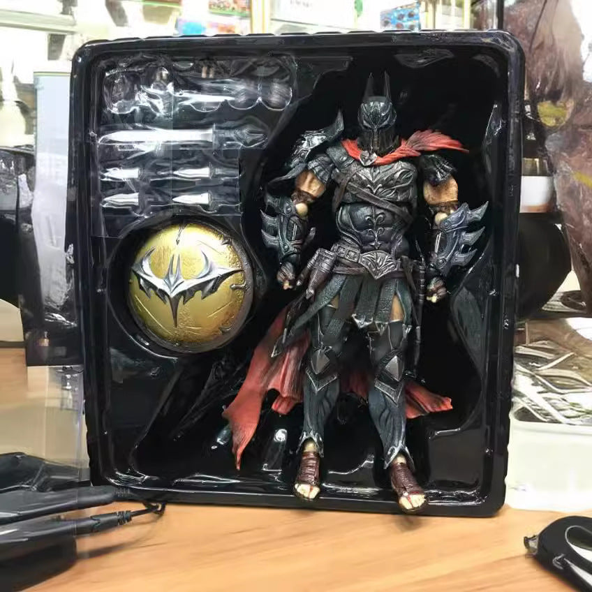 DC Spartan Batman warrior collectible figurine