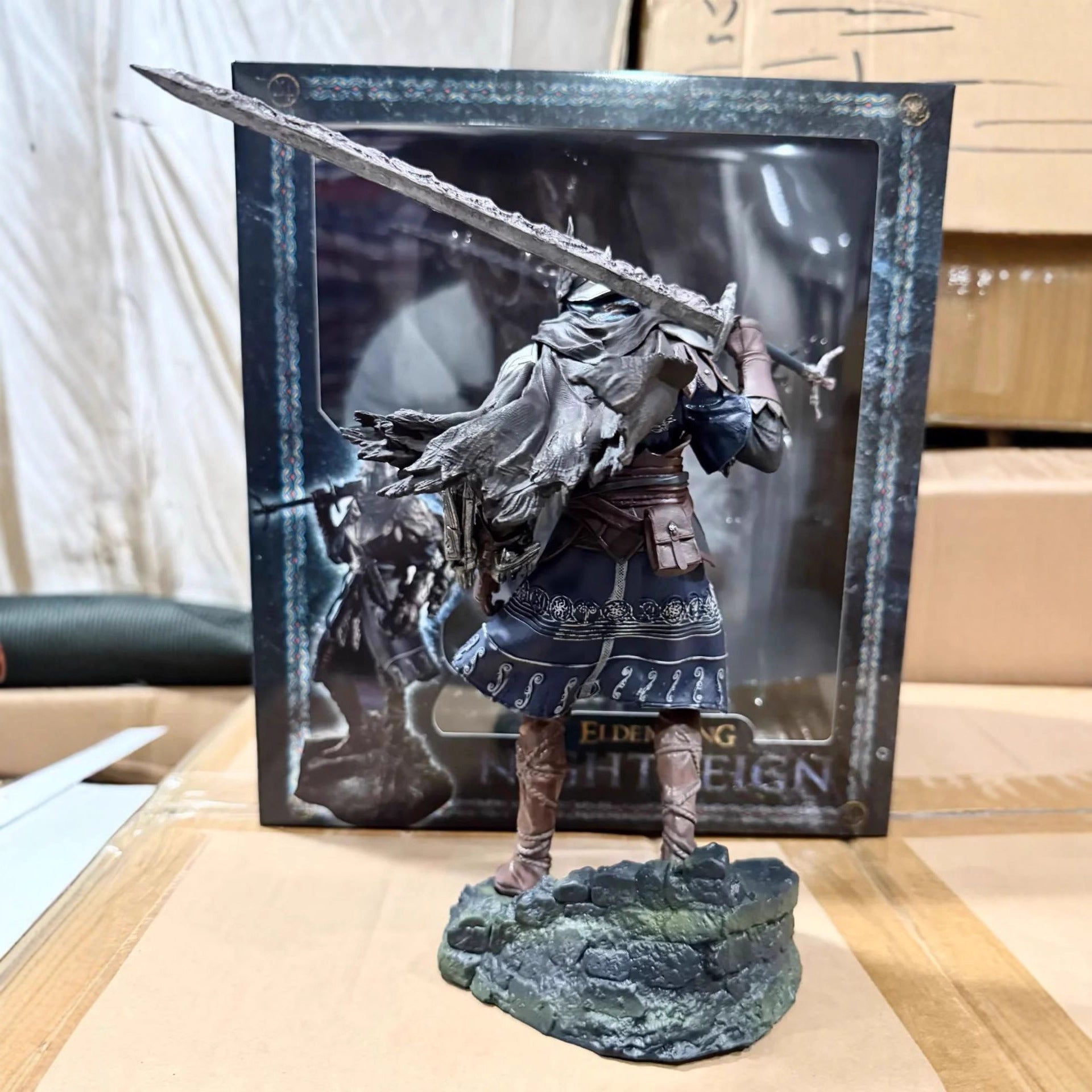 Elden Ring Night's Cavalry GK statue
