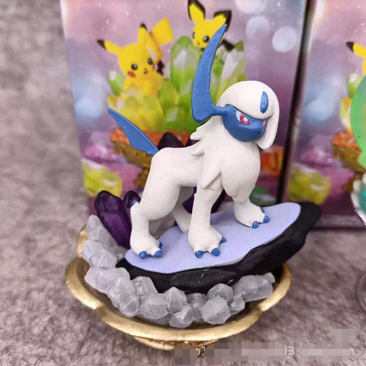 Pokemon Gemstone Collection Decorative Tray Blind Box Figure Set