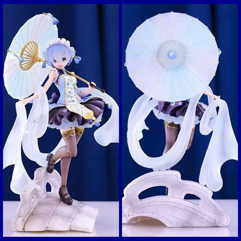 Re:Zero Rem Chinese‑Style Maid GK Statue