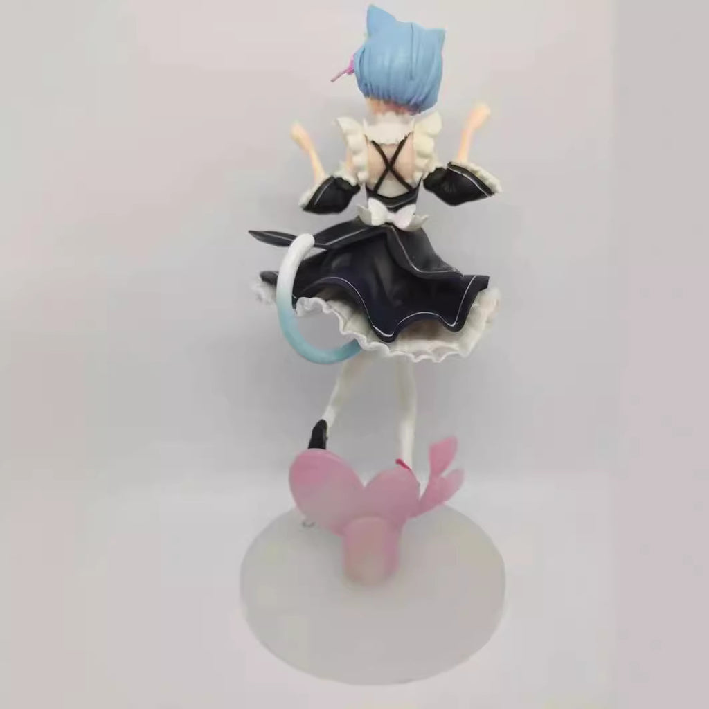 Re:Zero Rem Neko Maid GK Statue