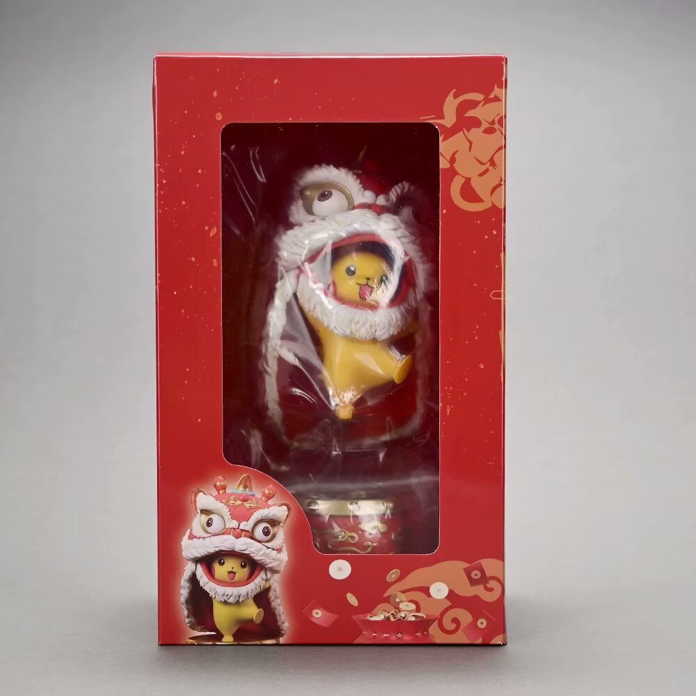 Pokemon Pikachu Chinese Lion Dance GK Statue