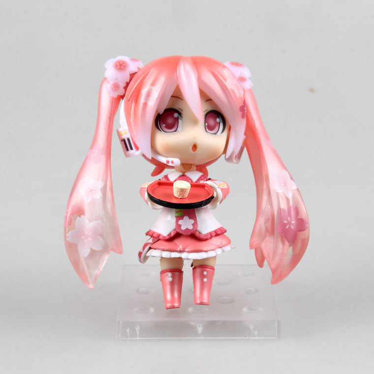 Hatsune Miku cherry blossom q version chibi figure