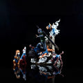 Naruto Kakashi Hatake with eight ninja dogs GK statue