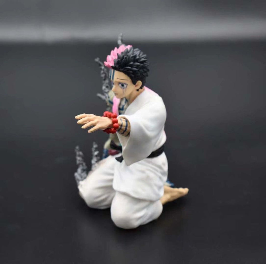 Demon Slayer Akaza kneeling GK figure