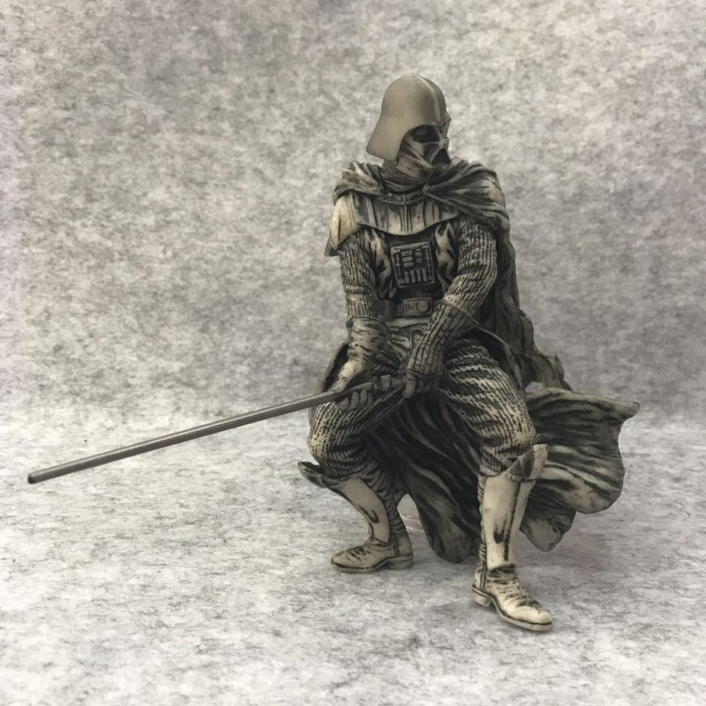 Star Wars Darth Vader sketch paint figure