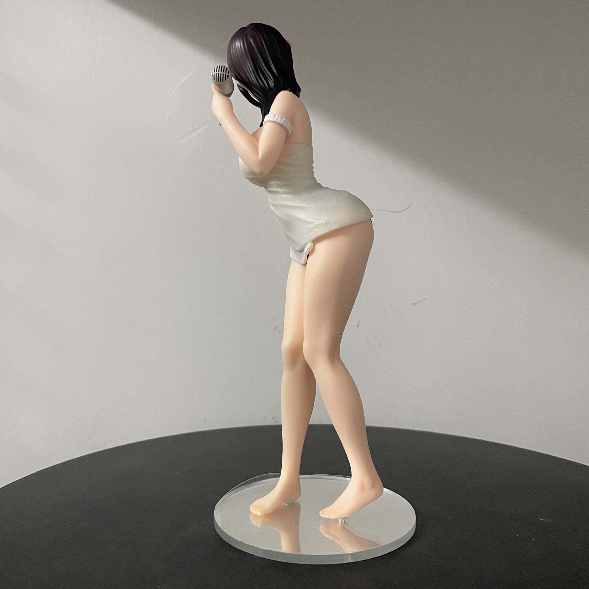 JK girl bath towel hair dryer anime figure