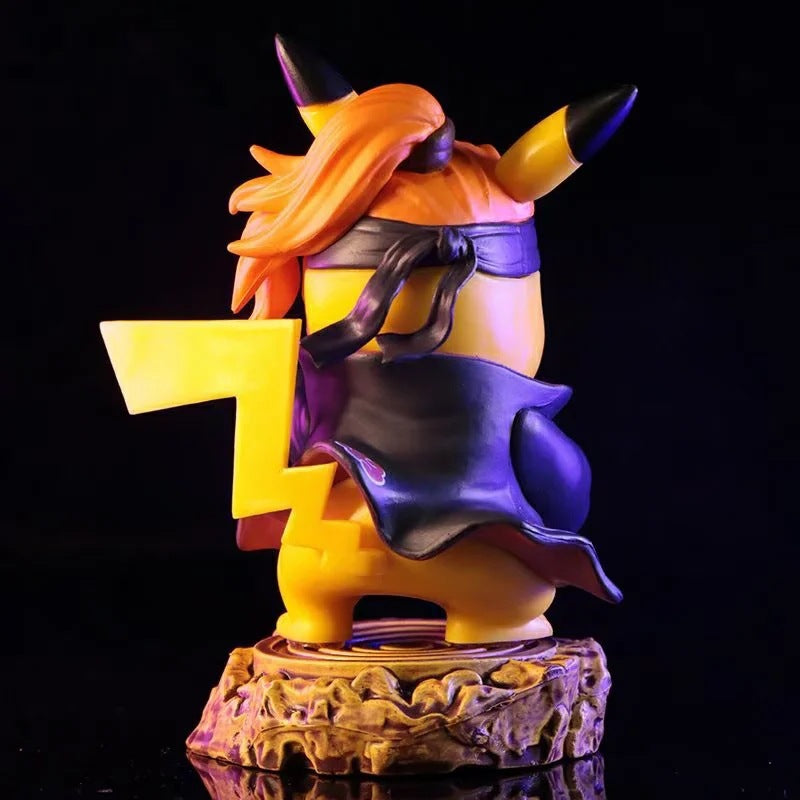Pokemon × Naruto Crossover Pikachu Cos Deidara Akatsuki GK Statue