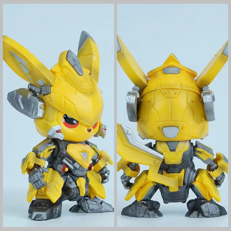 Pokemon Mecha Pikachu Bumblebee Armor Crossover