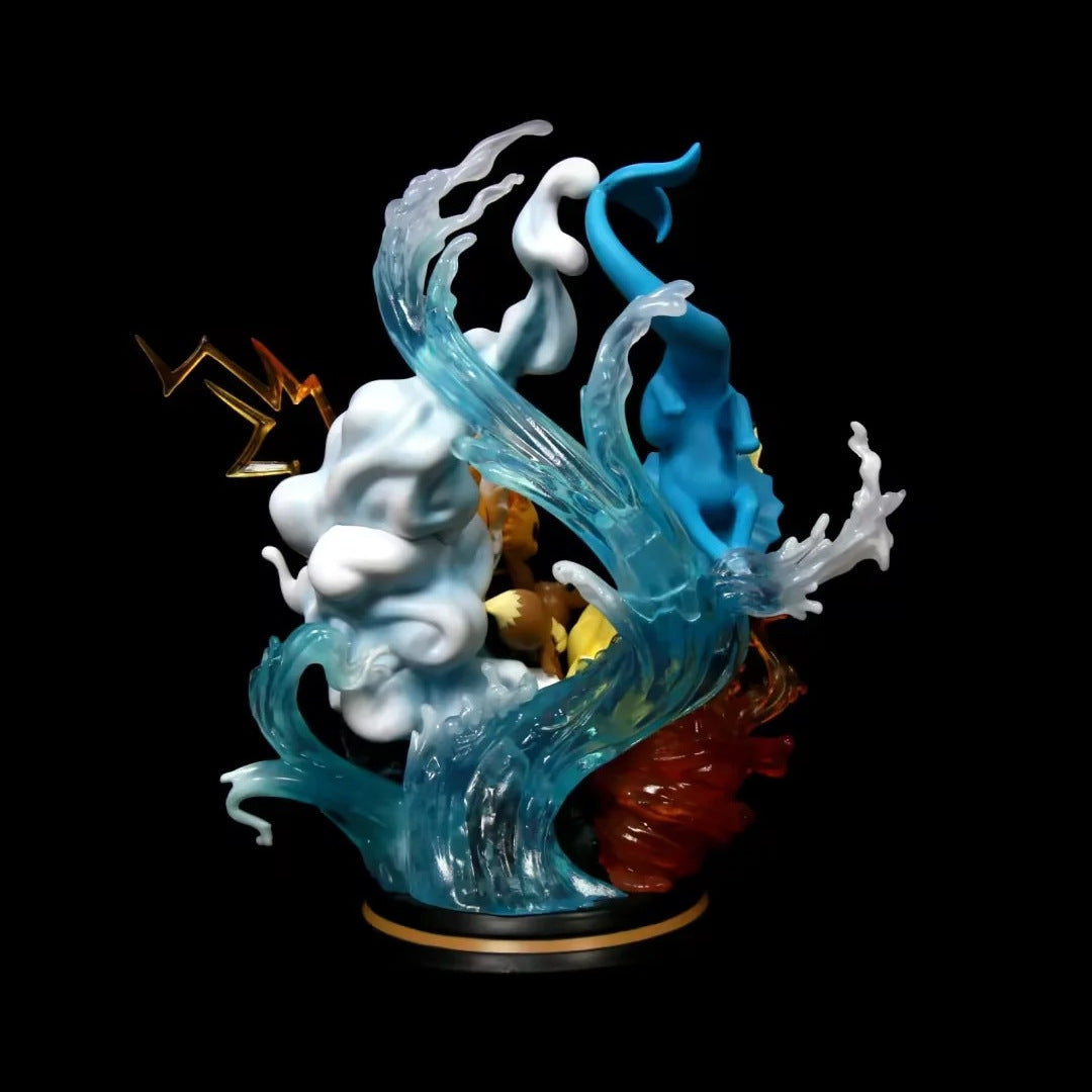 Pokemon Eevee Evolution Chain Diorama GK Statue