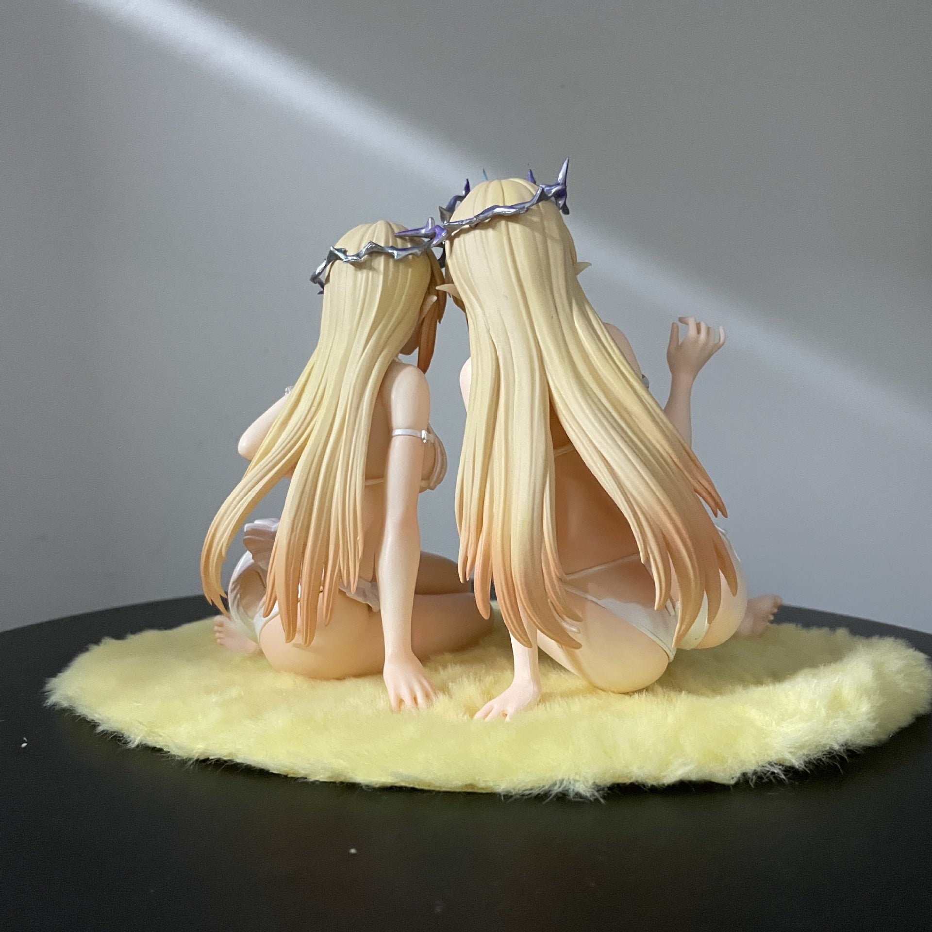 Original elf girl two‑figure set bikini anime figure