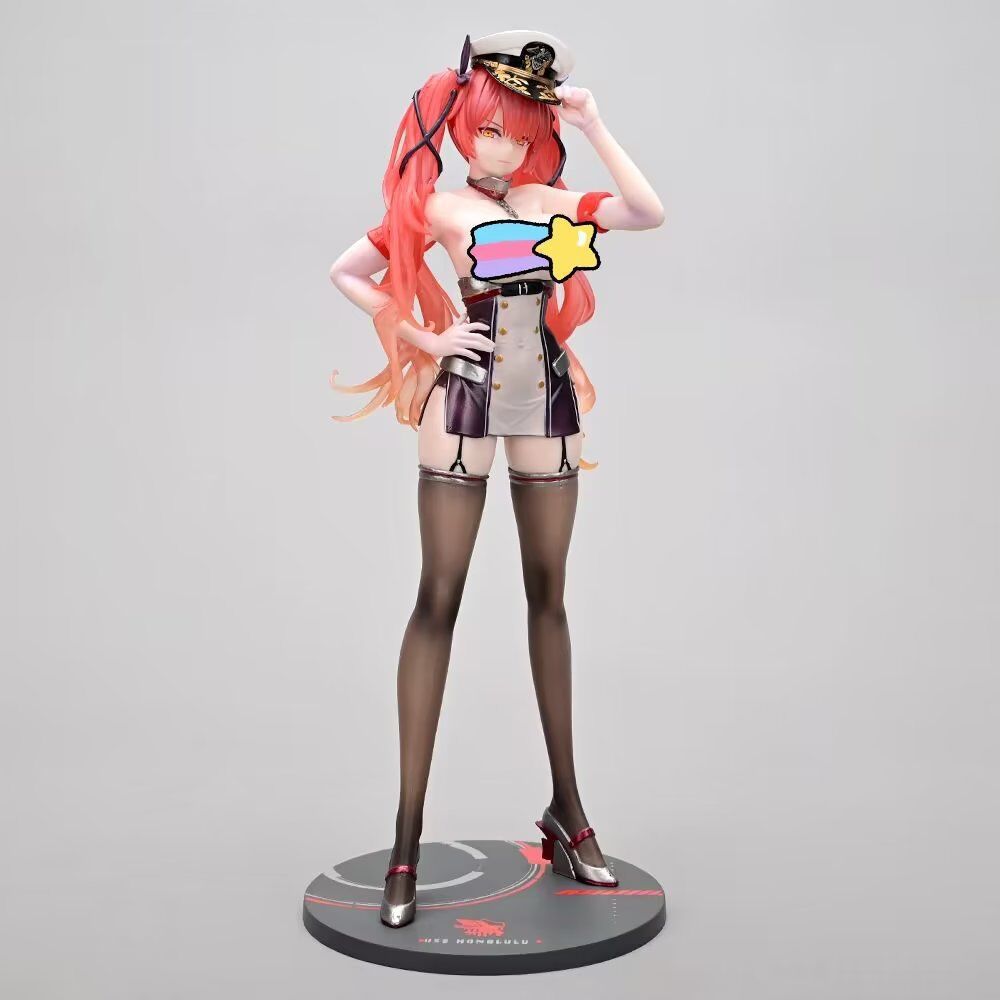 Azur Lane Honolulu military uniform figure
