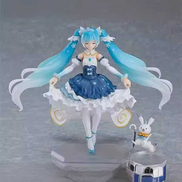 Hatsune Miku magical girl staff yukine rabbit figure