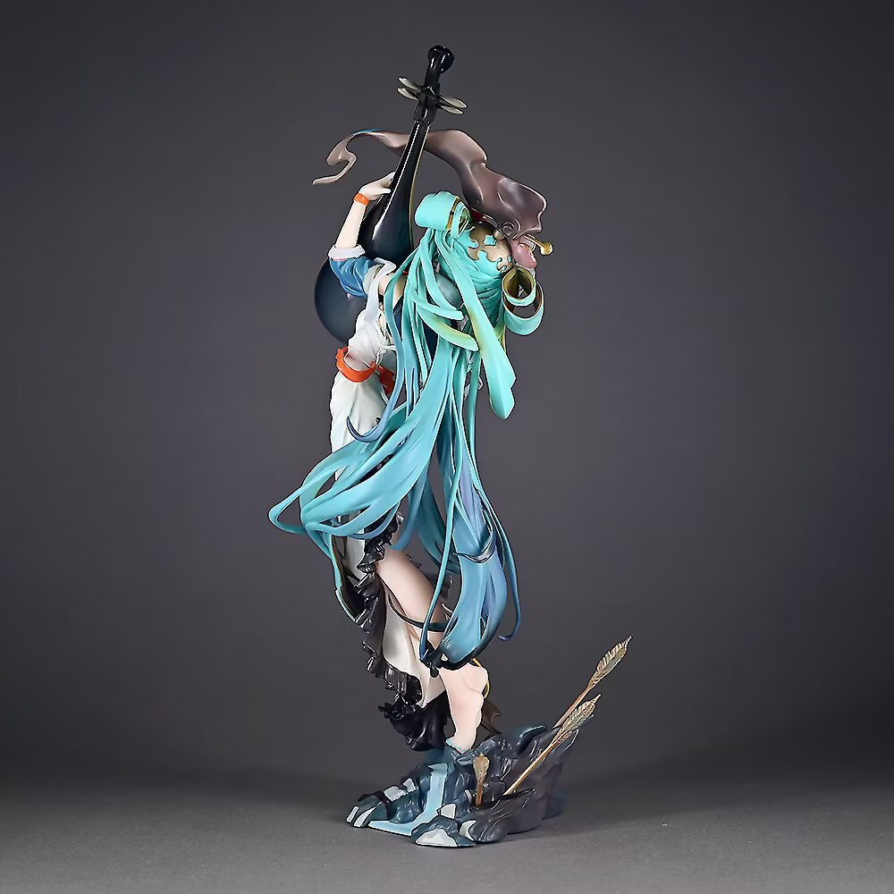 Hatsune Miku flying pipa chinese style figure