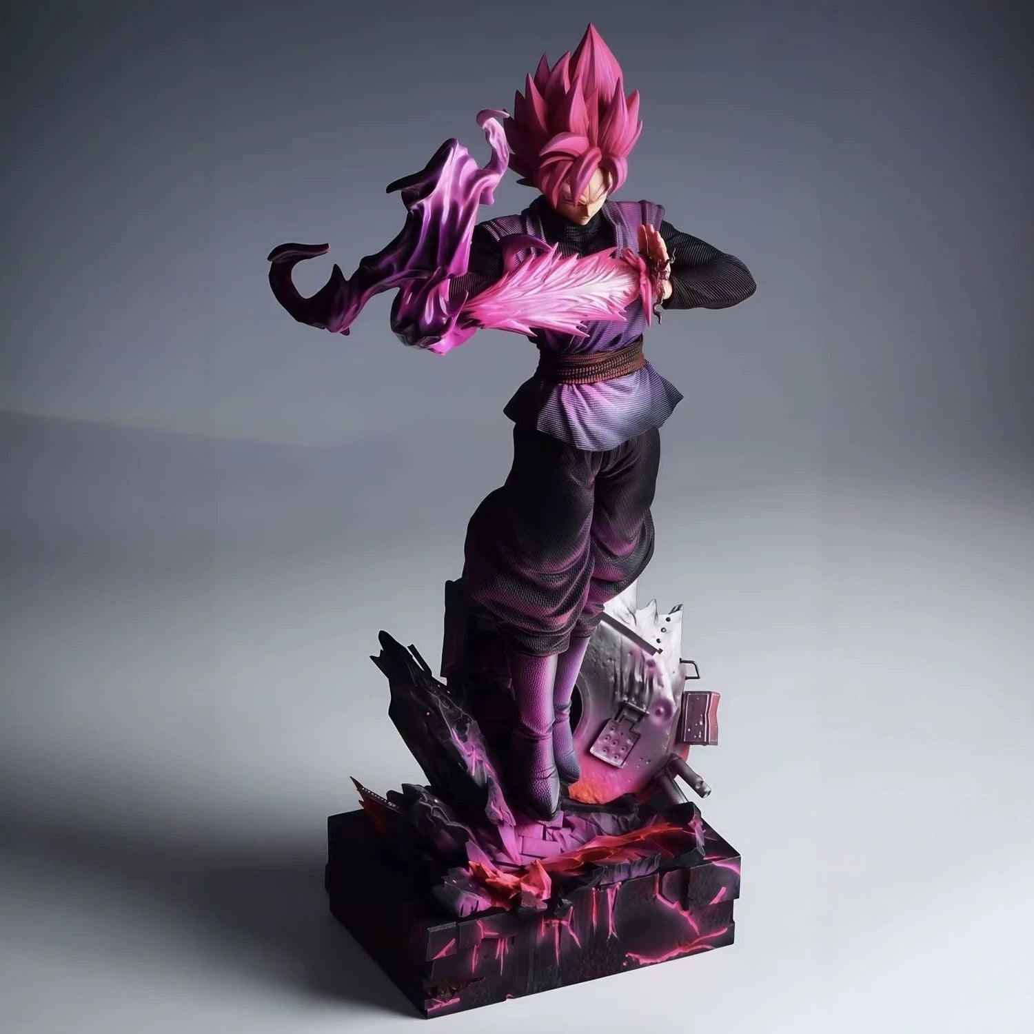 Dragon Ball Super Goku Black Case Desktop Trendy Play Ornament Box Set Handmade