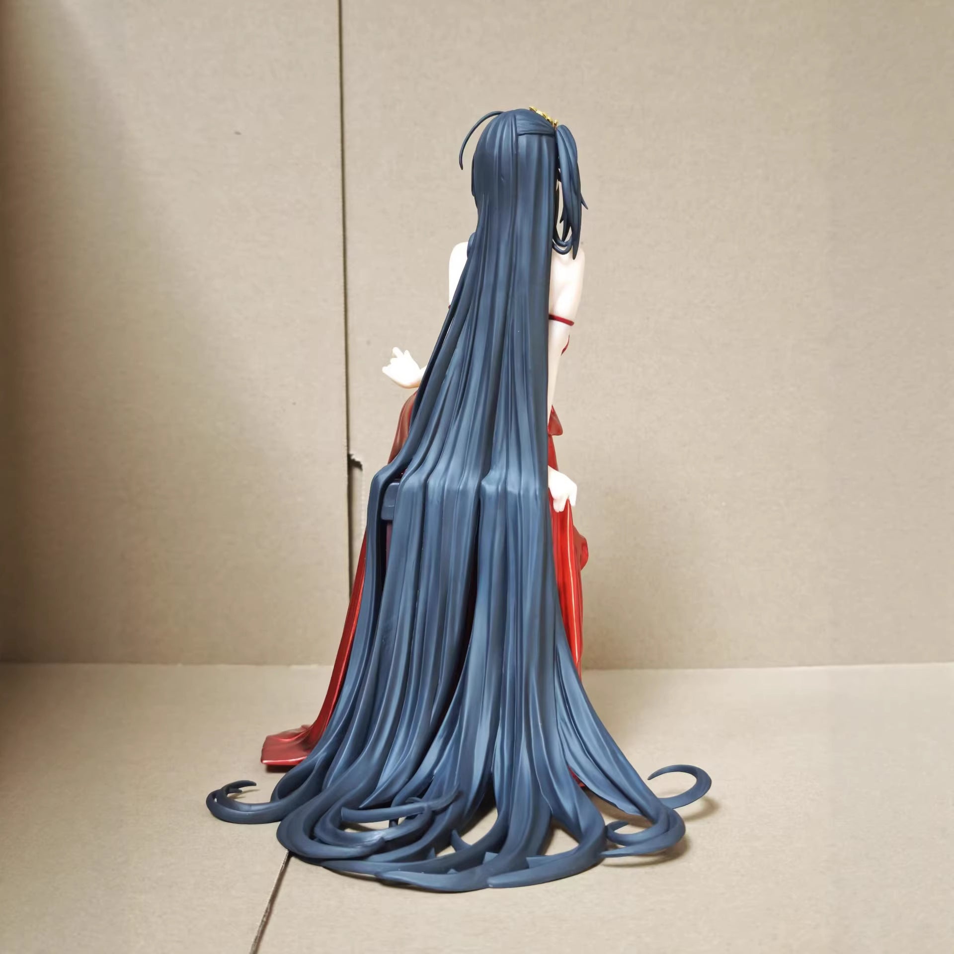 Azur Lane Taihou red evening dress figure