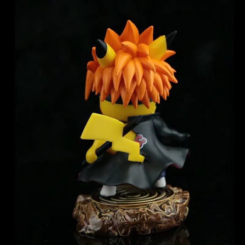 Pokemon × Naruto Crossover Pikachu Cos Pain Akatsuki GK Statue
