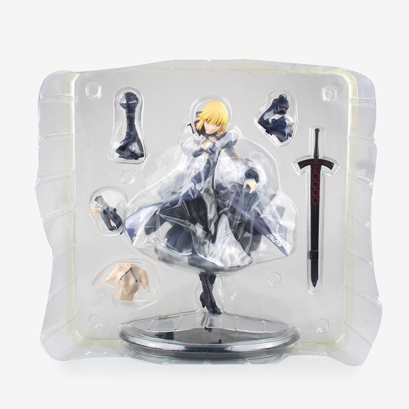 Altria Pendragon black dress statue