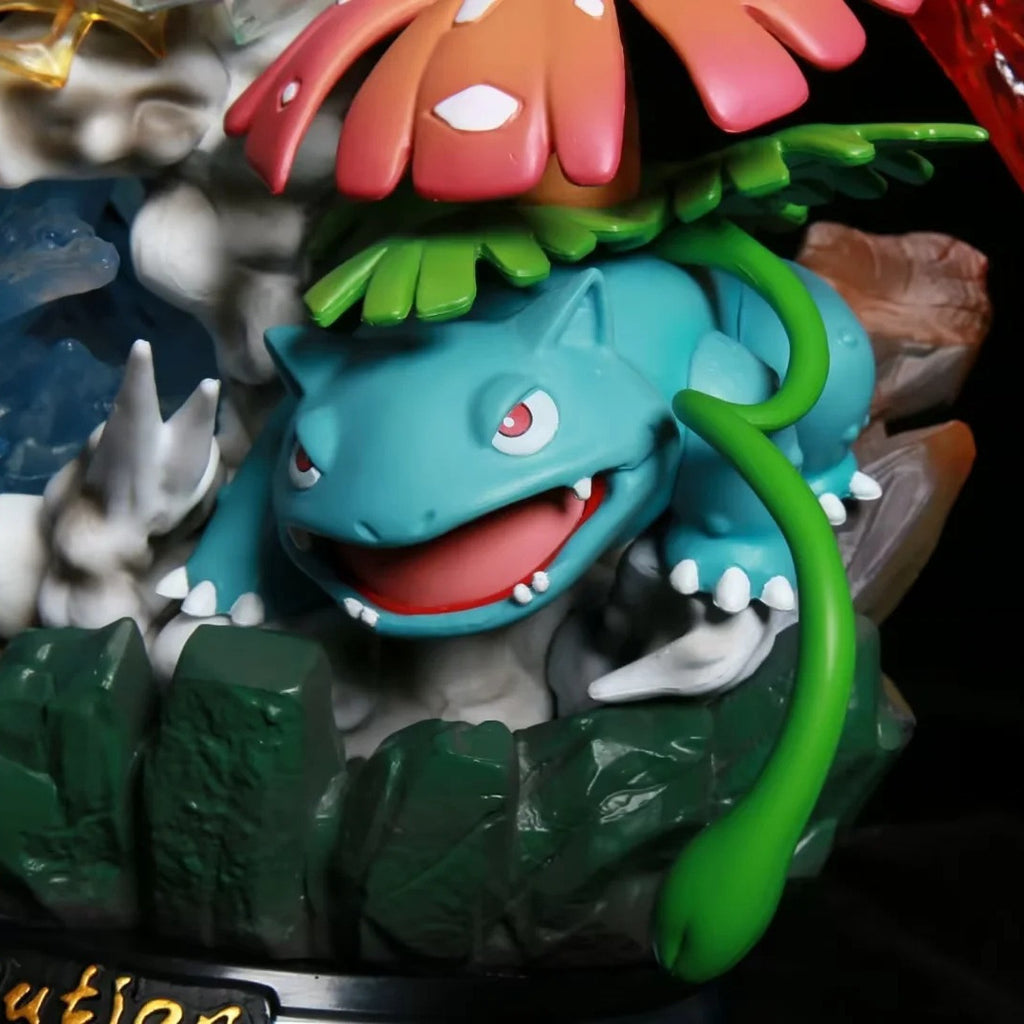 Pokemon Kanto Main Line‑up GK Diorama Statue