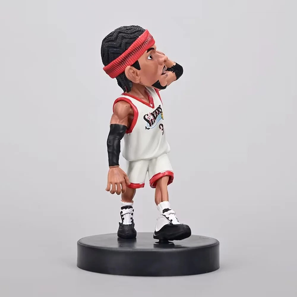 NBA basketball star statue