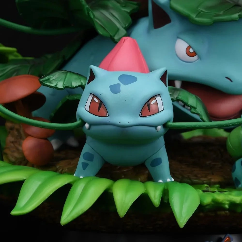 Pokemon Bulbasaur Ivysaur Venusaur GK Diorama Statue