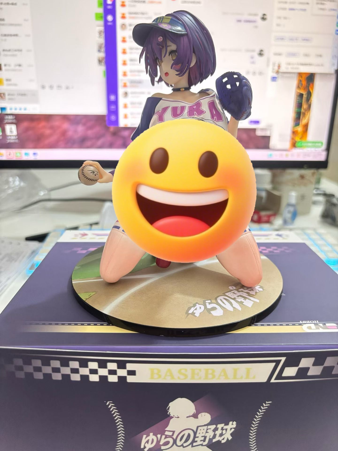 Yura baseball girl figure