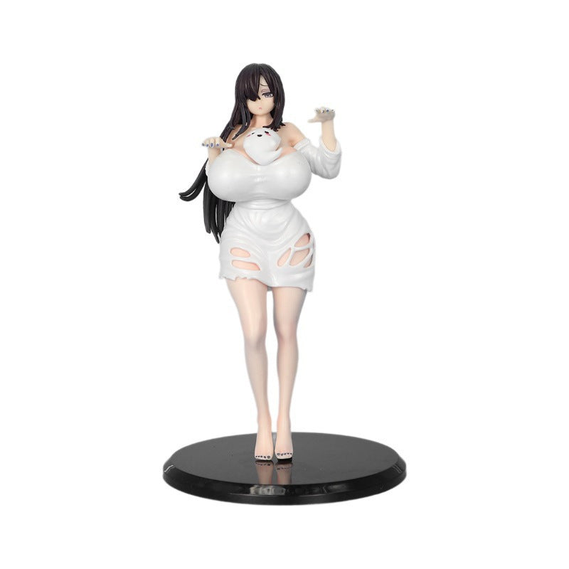 Anime Beautiful Girl Ghost Illustrated Map Miss Youzi Giant Breast Ghost Mother Standing Posture Decorative Boxed Handicraft