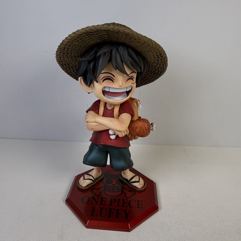 One Piece Q version Luffy Zoro Sanji figure set