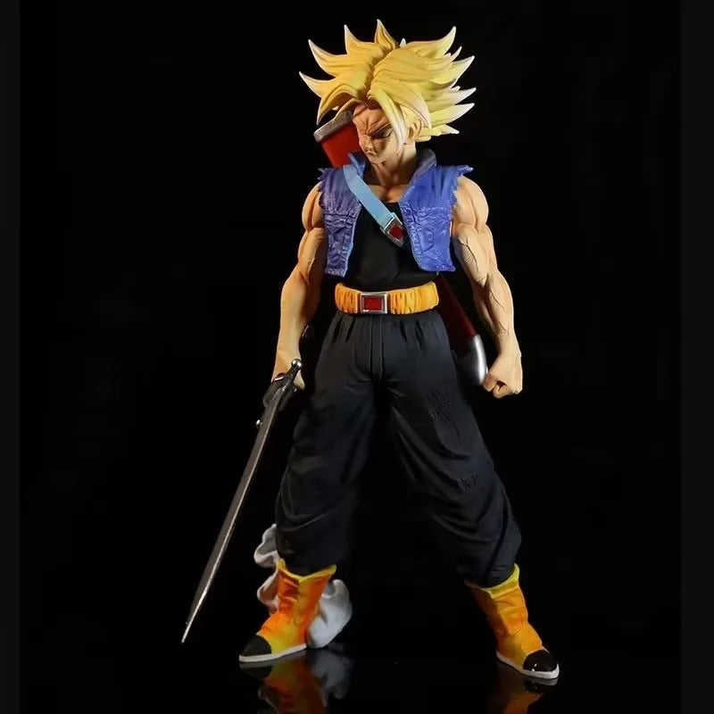 Dragon Ball Z Future Trunks figure with sword