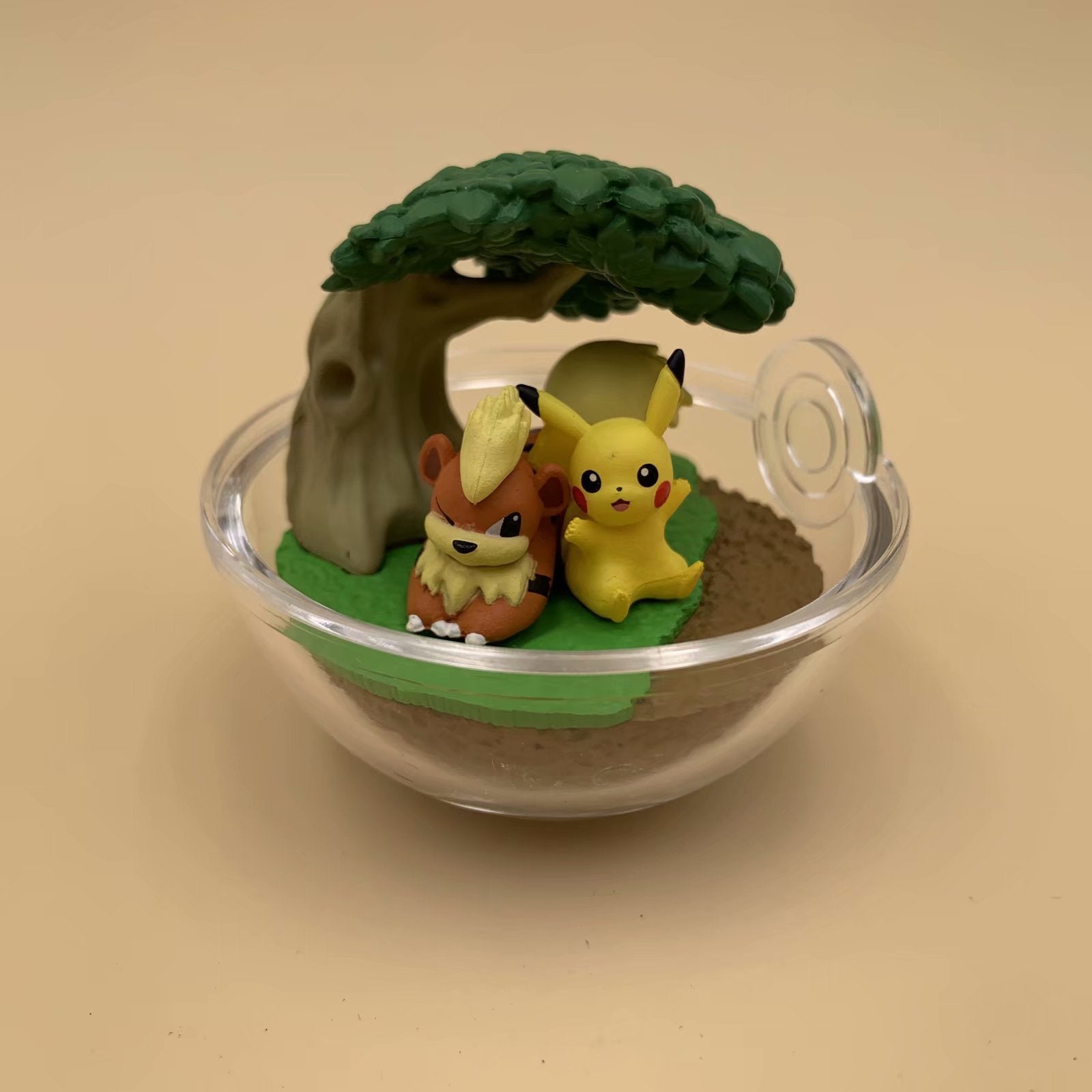 Pokemon Terrarium Clear Pokeball Micro Scene Blind Box Figure Set