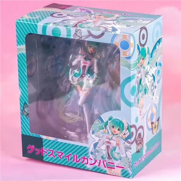 Hatsune Miku racing ver transparent wing statue