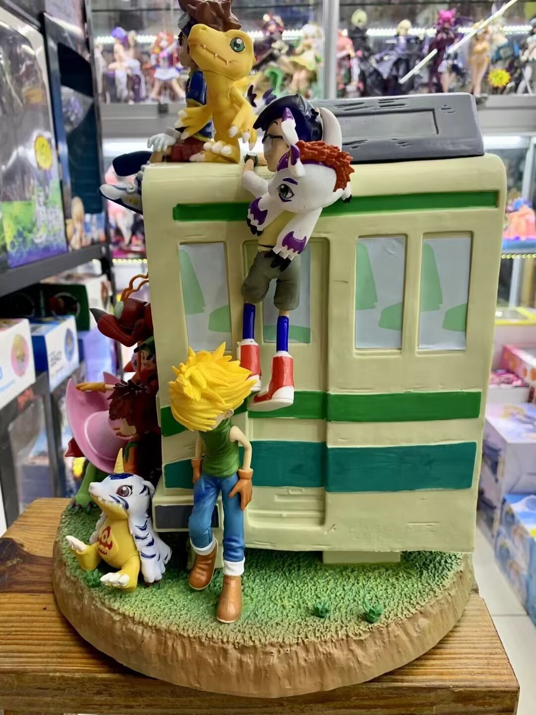 Digimon Adventure whole team figure