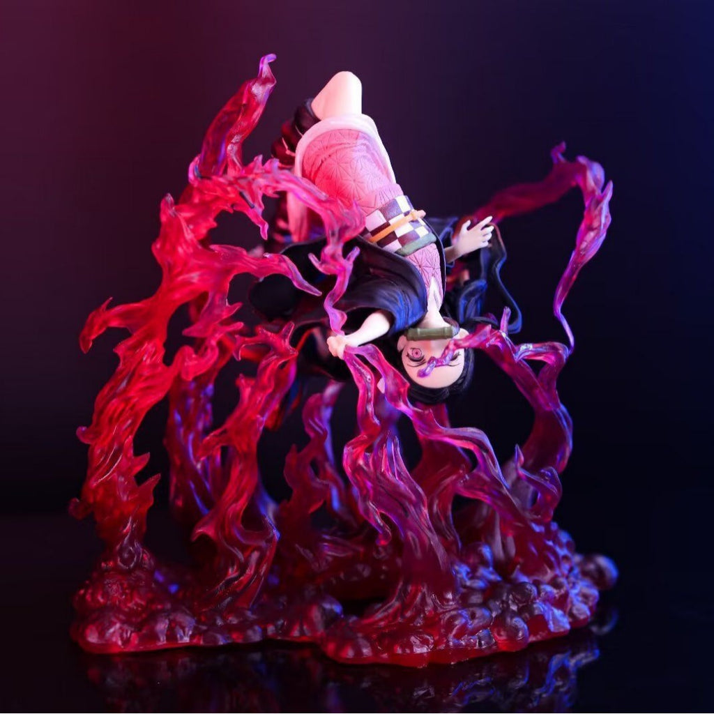 Demon Slayer Nezuko Kamado blood demon art statue