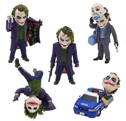 DC Joker 5‑pack static collectible figures