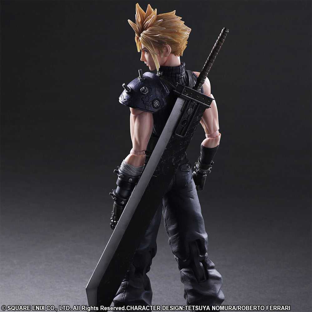 Final Fantasy VII Cloud Strife Play Arts Kai action figure