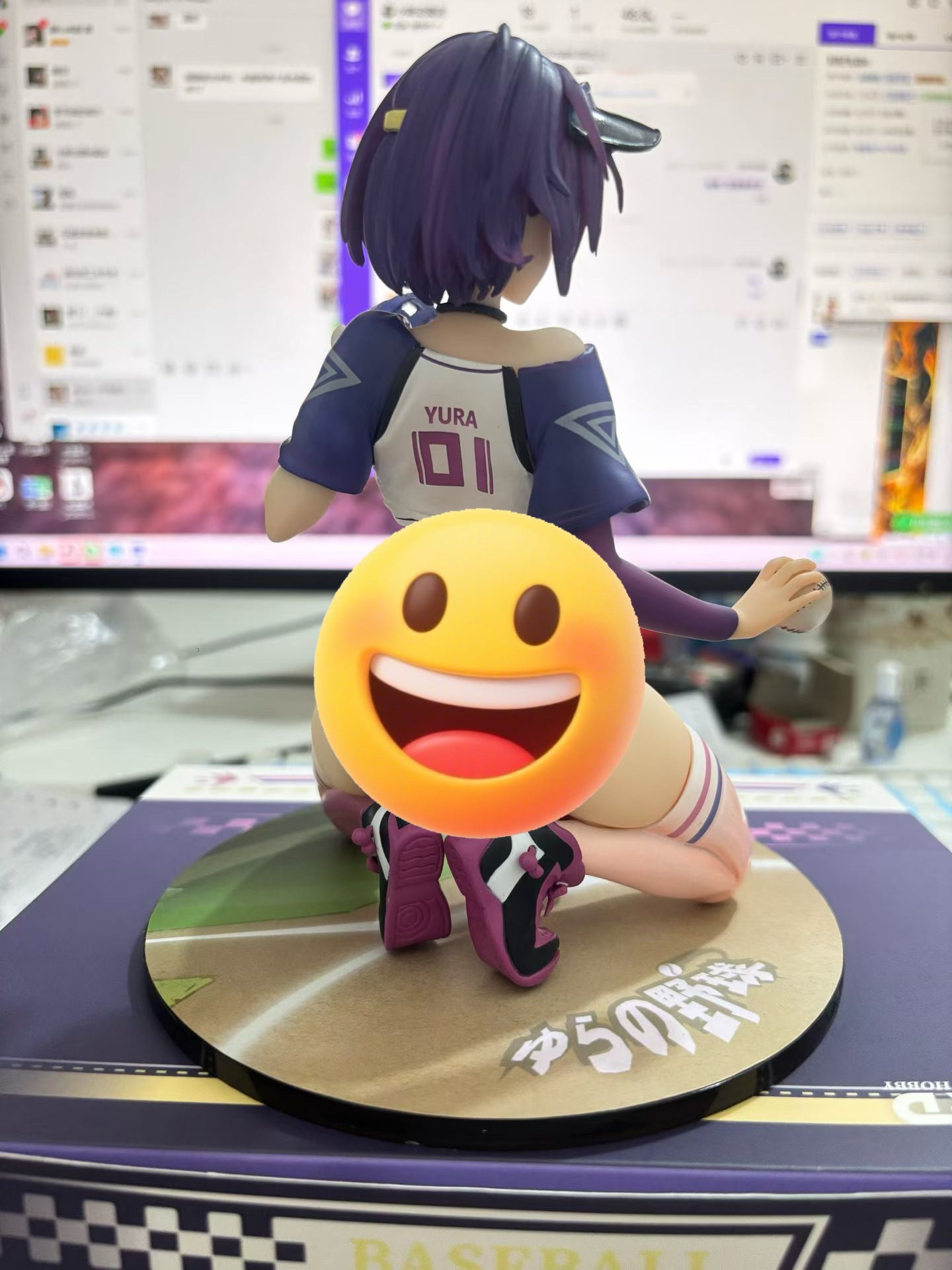 Yura baseball girl figure