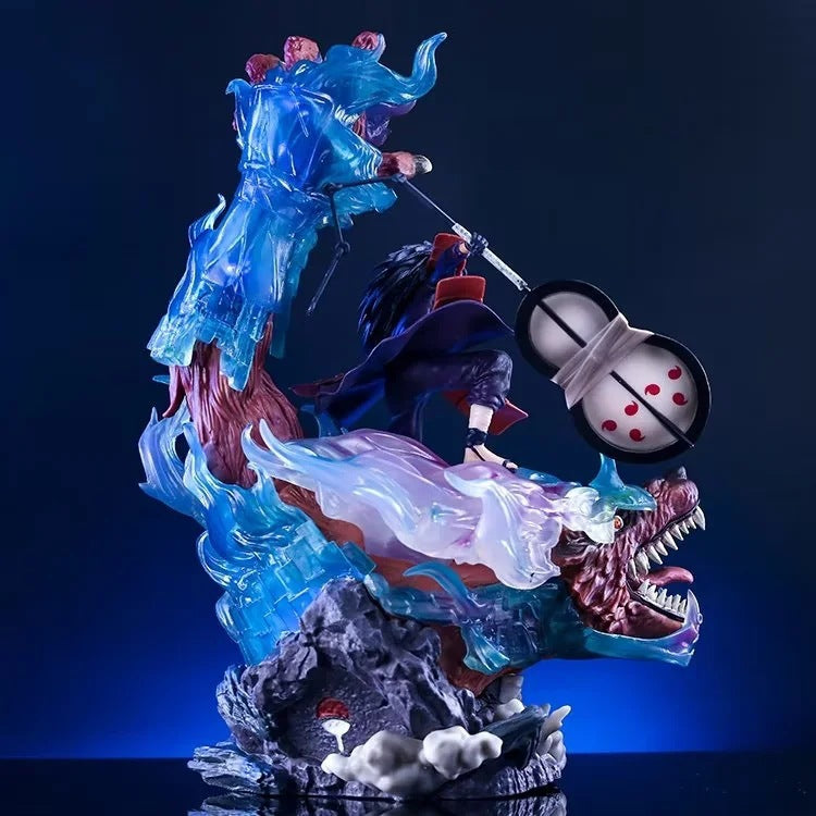 Naruto Madara Uchiha statue Kurama Susanoo