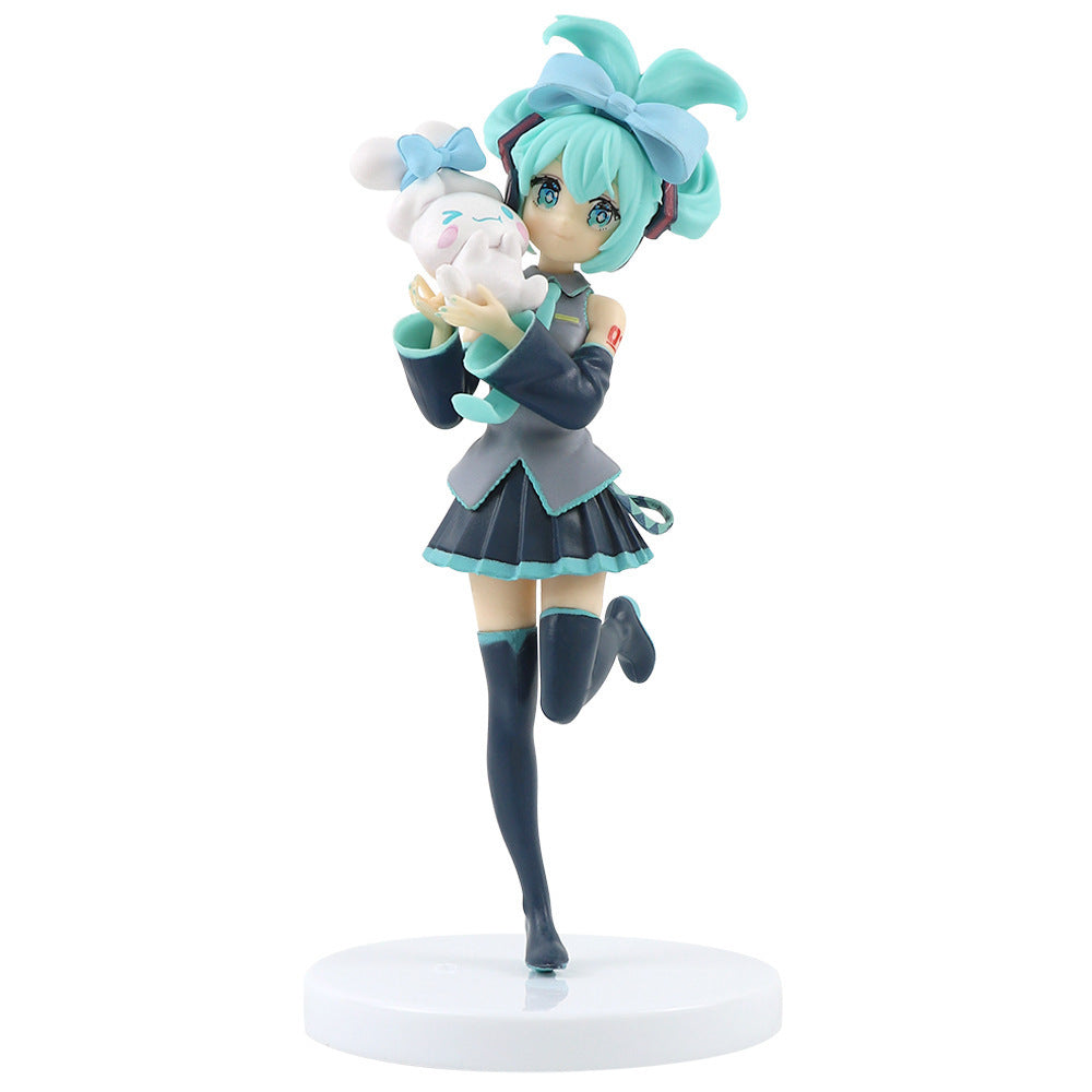 Hatsune Miku x Cinnamoroll prize figure