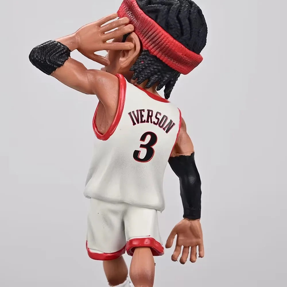 NBA basketball star statue
