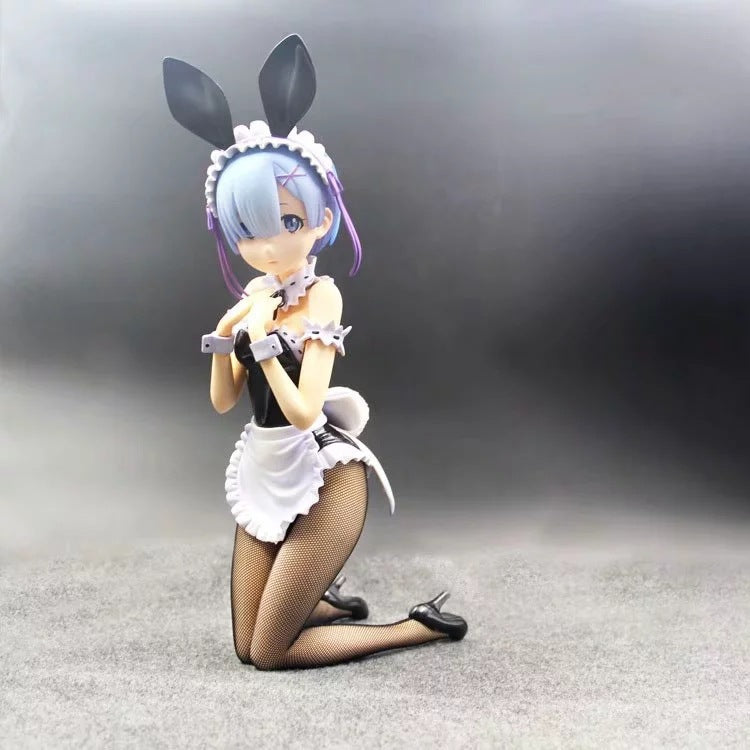 Re Zero Rem Ram bunny girl 1/4 figure set
