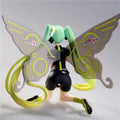Hatsune Miku racing kneeling statue